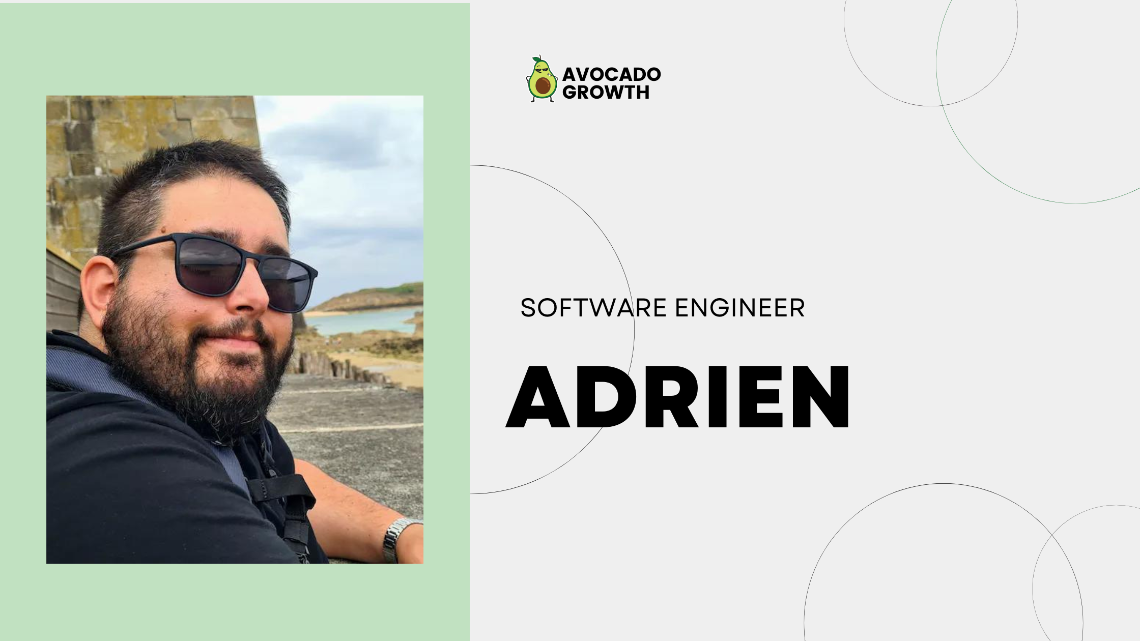 Cover Image for Portrait of Adrien, software engineer and mentor on Avocado growth